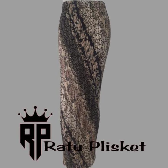 Hadirpopuler- Rok Plisket Batik Untuk Bawahan Kebaya Motif Cm2 Allsize Fit Jumbo Pesta Satin Span Wa
