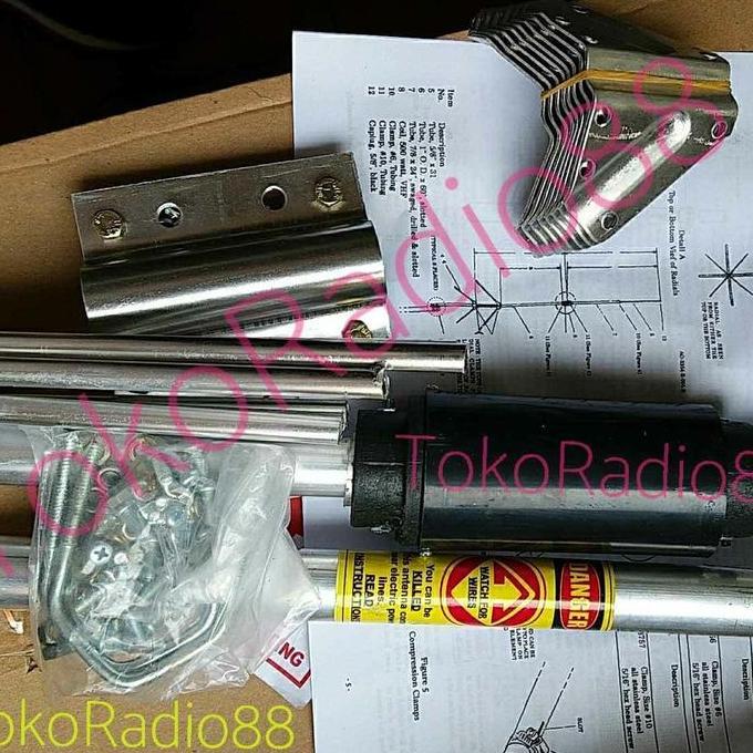 Callme- Antena Telex Hygain V2R Plat Vhf Loading Besar