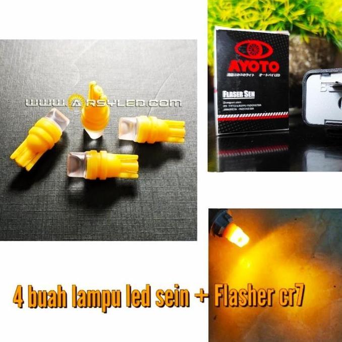 Gaskirimcepat- Led Sein + Flasher Cr7 Beat Mio Scoopy Vario Nmax Supra Motor
