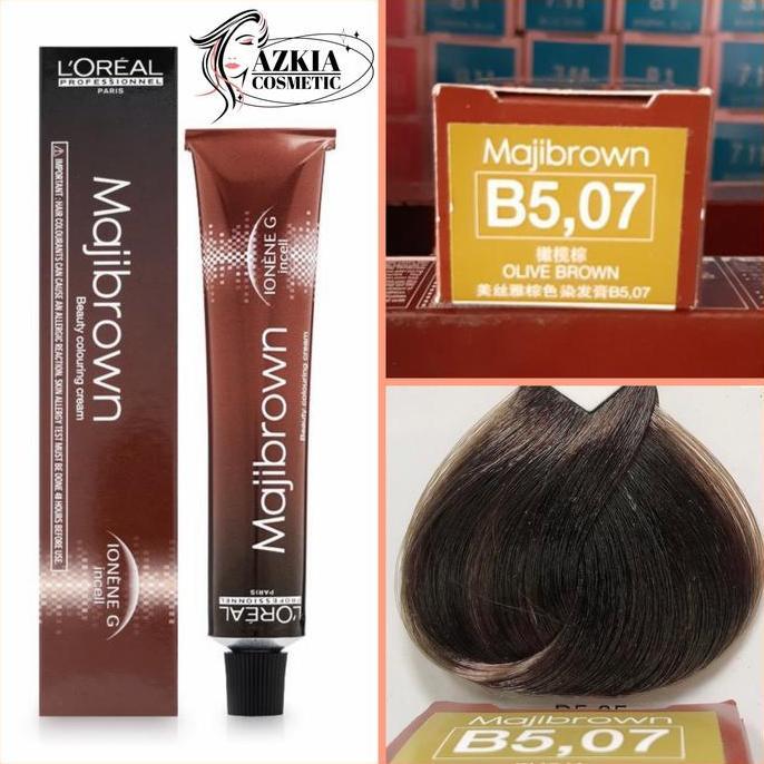 Cat Rambut L'oreal Majibrown B5.07 Olive Brown