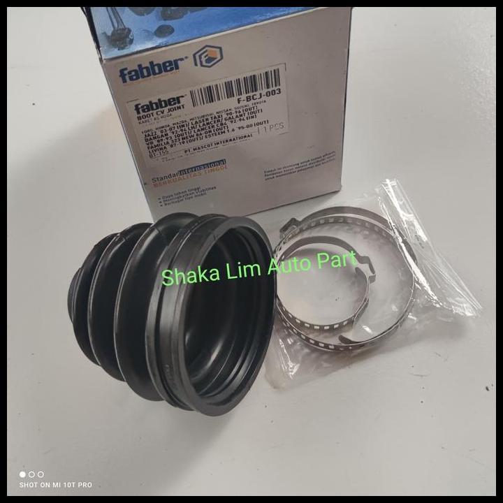 DISKON BOOT CV JOINT KARET AS RODA DEPAN LUAR OUTER STARLET VITARA ESCUDO 