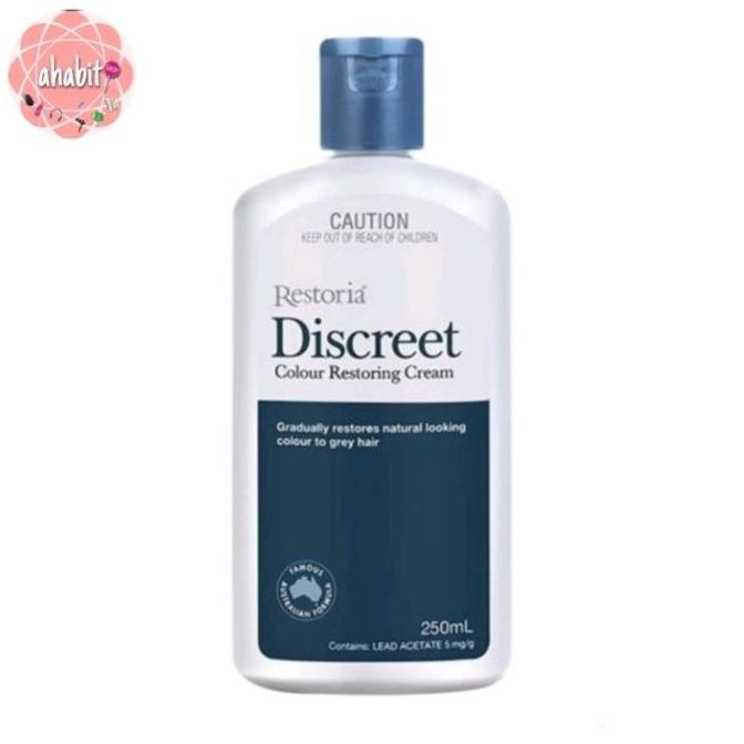 RESTORIA Discreet Colour Restoring Cream-250ml Original Made In Australia