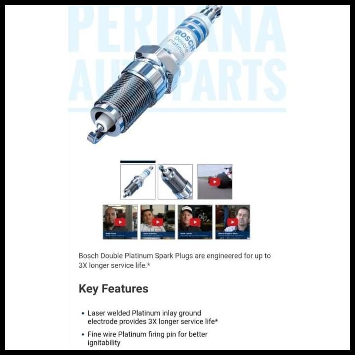 TERBARU BOSCH BUSI DOUBLE PLATINUM DFSK GLORY 580 ASLI BOSCH 