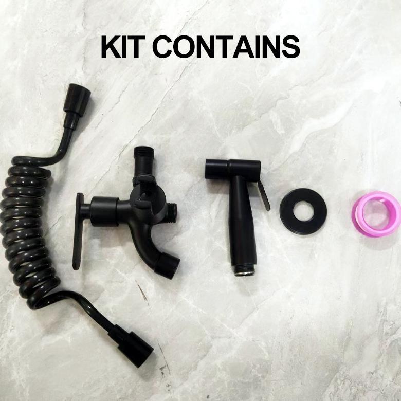 FAVORIT Jet Shower Closet Stainless/Kran Cabang Shower 2/Jet Washer Toilet/Bidet Toilet/Kran Closet 