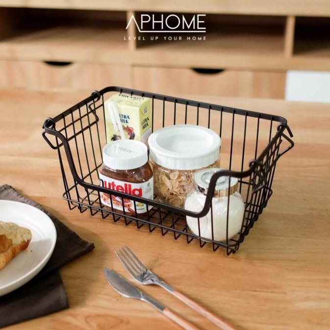 APHOME Rak Meja Serbaguna Rak Bawang Bumbu Rak Buah dan Sayuran HARSA