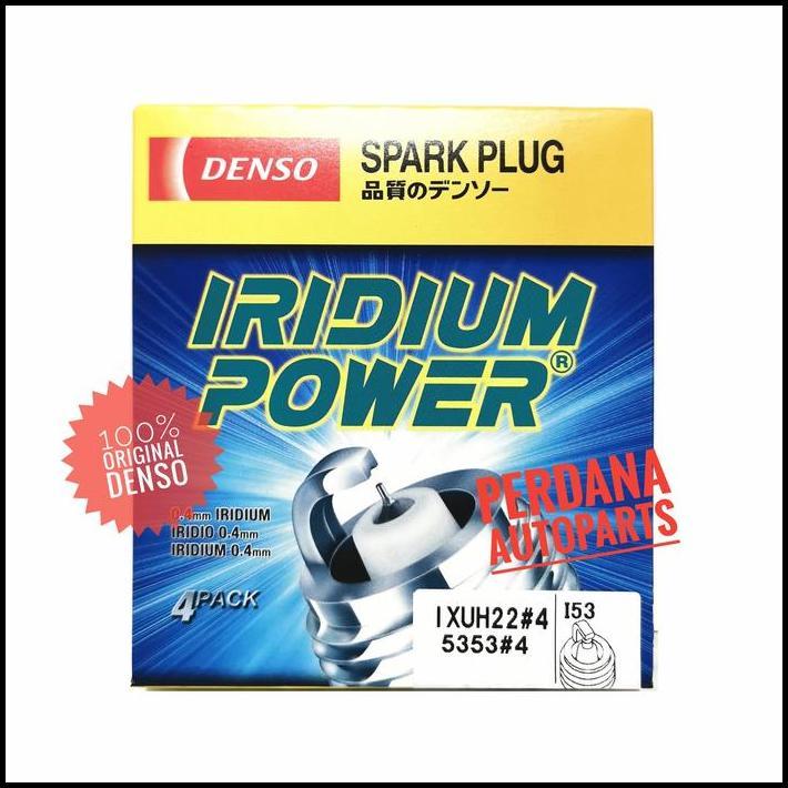 DISKON BUSI AGYA 1.0, AYLA 1.0, SIGRA 1.0 ASLI ORIGINAL DENSO IRIDIUM POWEWR IXUH22