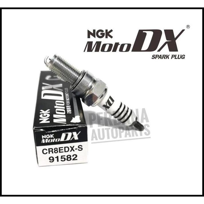 TERBARU BUSI MOTOR PREMIUM NGK MOTO DX - CR8EDX-S 