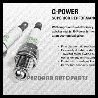 TERLARIS BUSI NGK PLATINUM G-POWER CPR6EAGP-9 !!