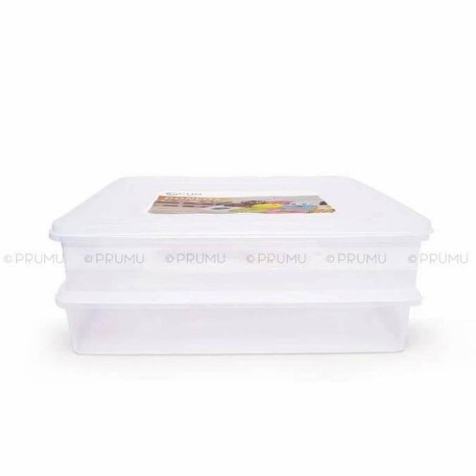 Clio - Kotak donat plastik - tempat donat plastik - box kue - Doneos