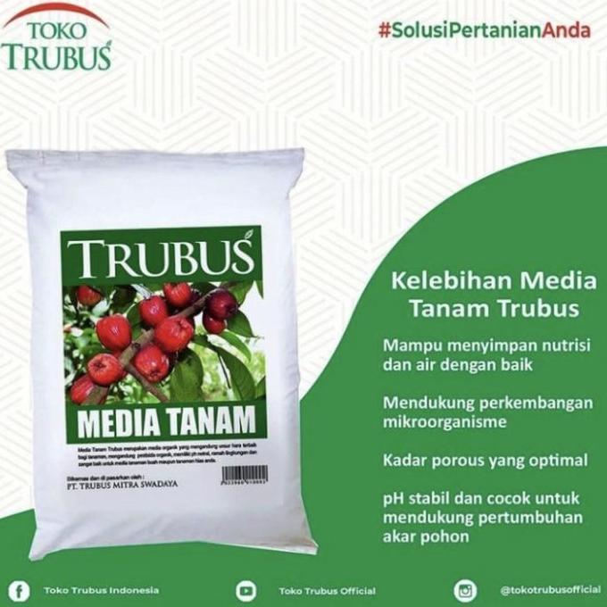 Media Tanam Trubus /media tanam siap pakai