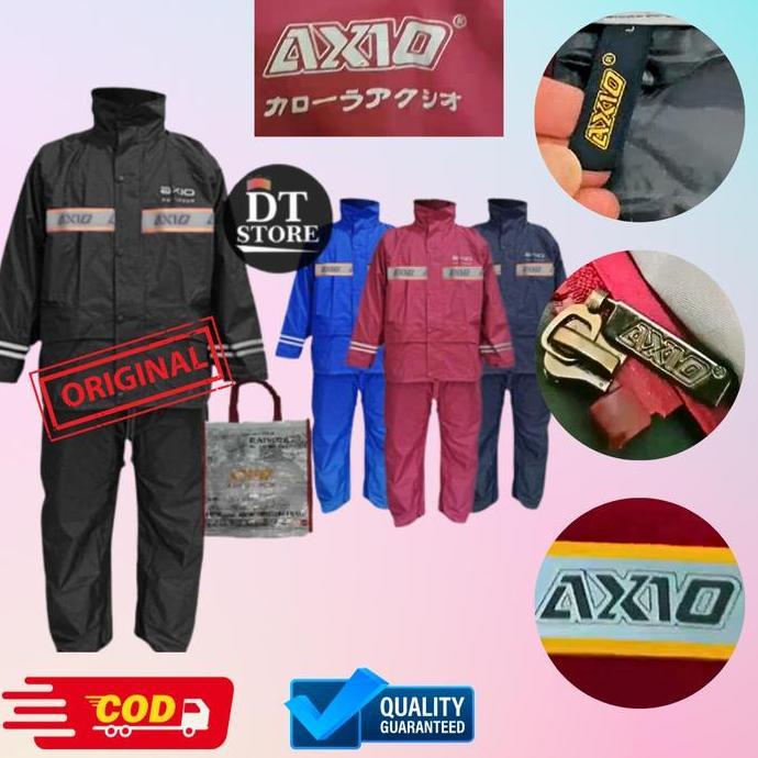 Jas Hujan AXIO Original 100% 882 Mantel Mantol