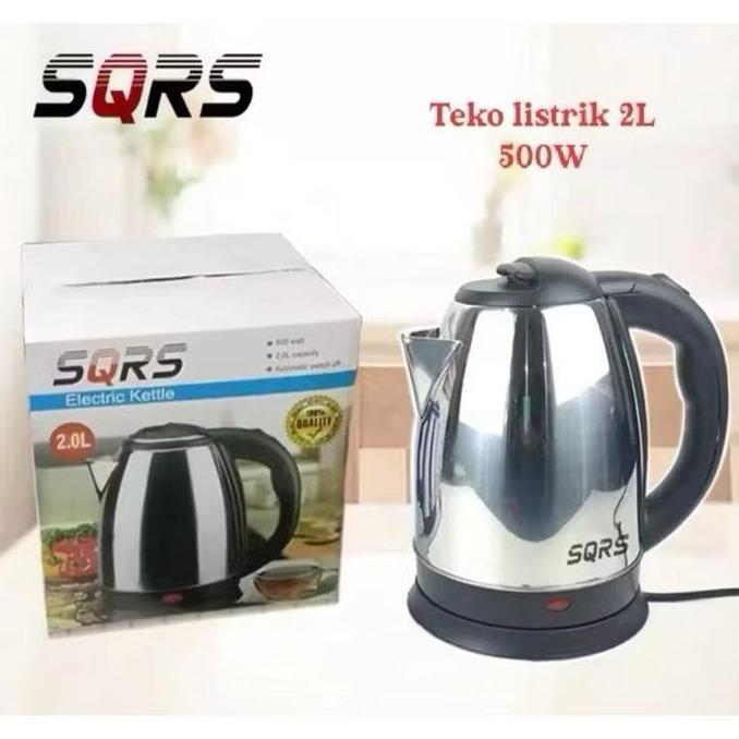 Teko Listrik 2 Liter Stainless Otomatis Ceret Ketel Listrik