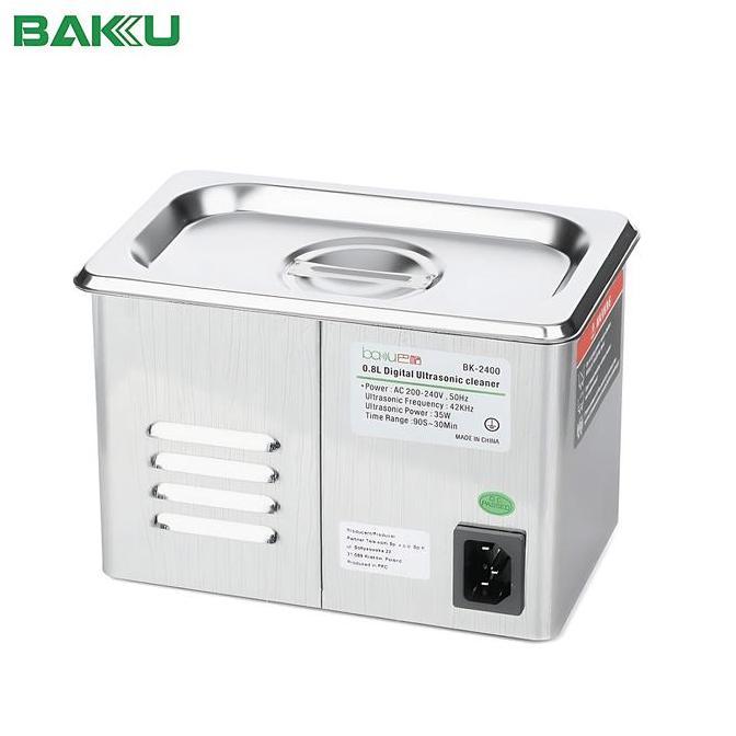 Arau- Baku Bk-2400 0.8 Liter Stainless Steel Ultrasonic Cleaner Digital