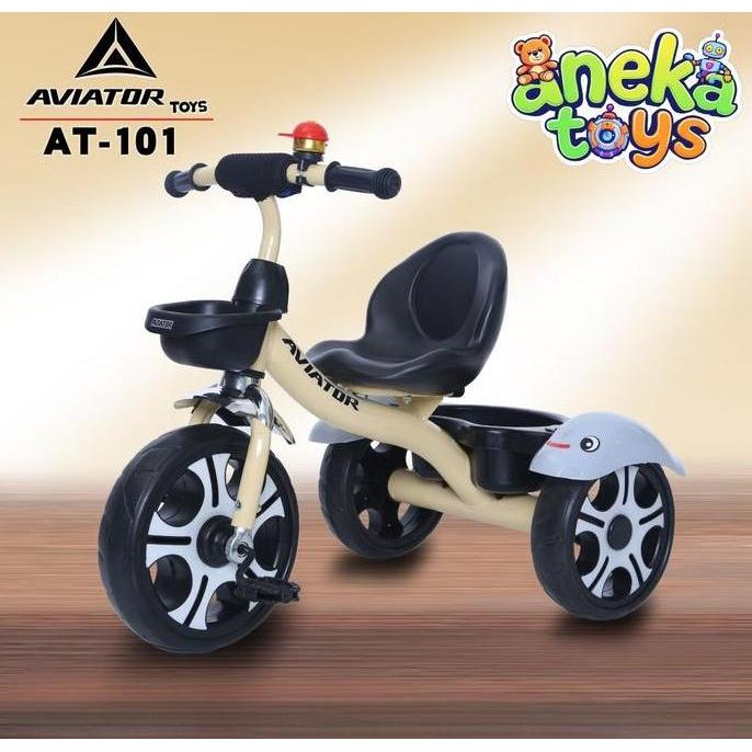 Aviator Toys Sepeda Roda Tiga Anak Aviator AT101 Ban Eva Jumbo Tanpa Musik Rangka & Fork Besi Sorota