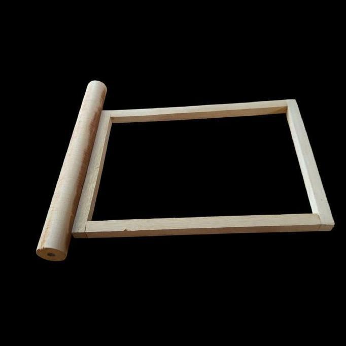 Equipment- Bingkai Adonan Kue Dan Rollpin Kayu /Bingkai Kue Kering/Bingkai Kue Kastengel