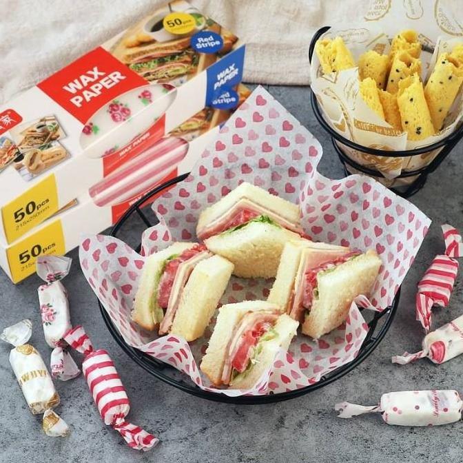 Equipment- Wax Paper / Kertas Anti Minyak / Burger Paper / Sandwich Paper