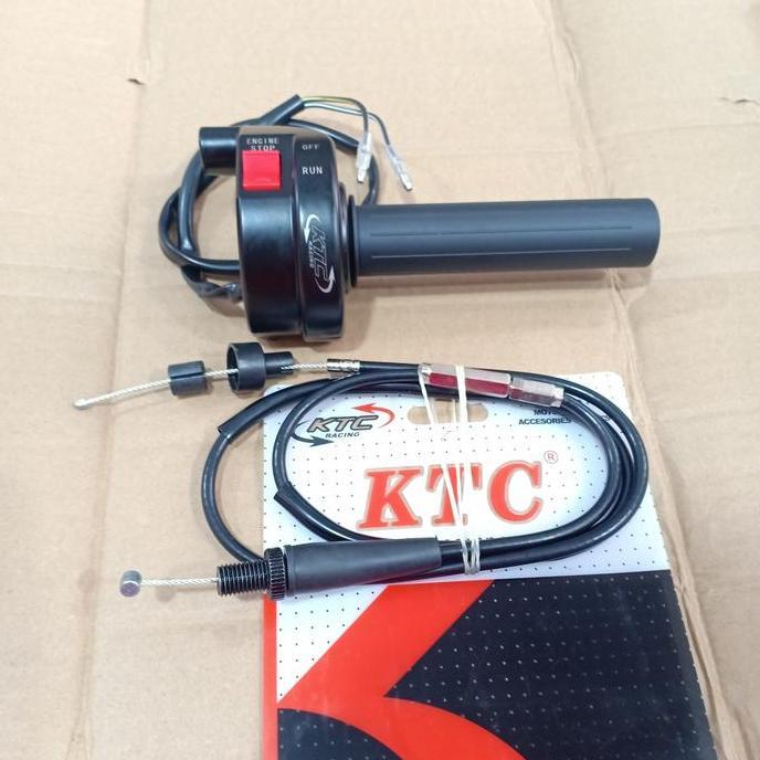 Gas Spontan Ktc Racing On Off Ninja 150 Rr/ Gas Kontan Ktc Krr/ Kr 150