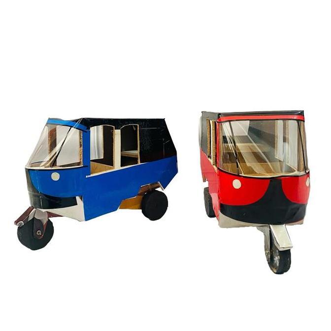Paling dicari Mainan Bajaj Otok Kayu / Mainan Bajaj / Miniatur Bajaj Tradisional Kayu