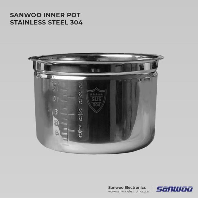 CLEARANCE SALE - Inner Pot Low Carbo Pressure CookerSUS 304