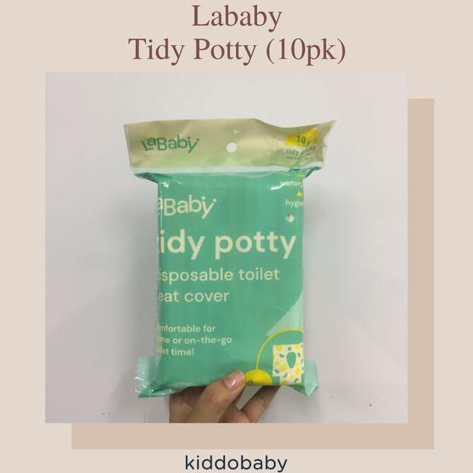 Lansungkirim- Lababy Tidy Potty (10Pk) | Alas Toilet | Dudukan Toilet