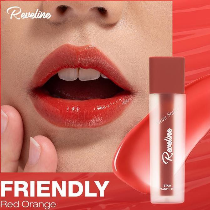 Lipstudio- Reveline Liptint Ombre Humble + Friendly, 2 Pcs (3,5Ml) | Stain Plump Tint Purefect Ombre