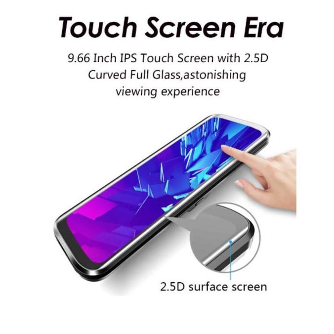 Spion Tengah Mobil DVR HD Full Screen 1080P Layar Sentuh