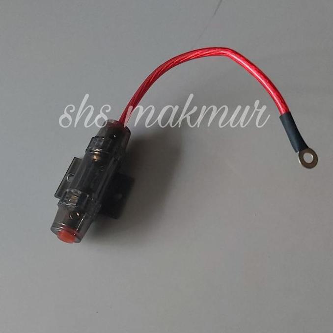 Bst Ready Paket Kabel Power 8Awg+Skun+Fuse 60A/ Skring Audio Mobil Best Seller