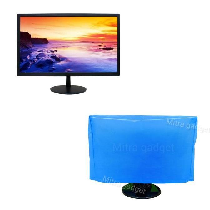 Cover Monitor Kain Penutup Sarung Pelindung Anti Debu LCD Komputer