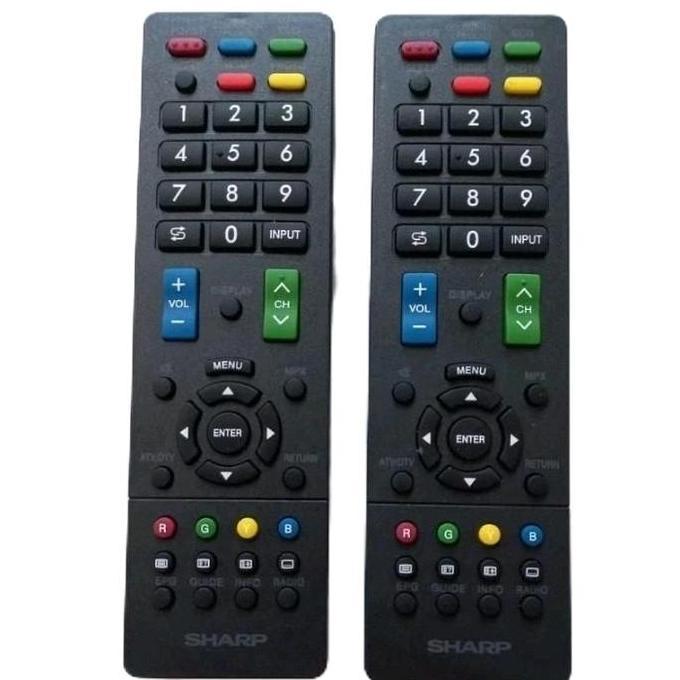 Akusesari- Remote Tv Remot Tv Sharp Aquos Original