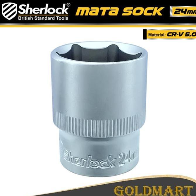 Household - Kunci Shock 24Mm / Sherlock Mata Sok 1/2 Inch