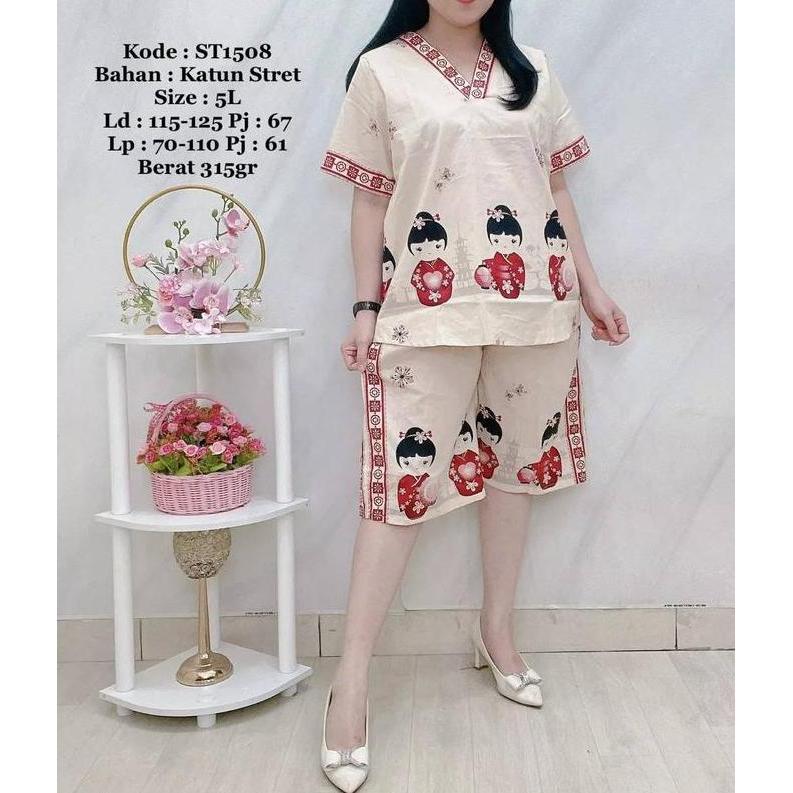 ST1508 5L SETELAN BATIK WANITA
