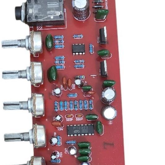 Kit Mixer 2 Channel Plus Digital Echo Dan Tone Control With Subwoofer Ae-71