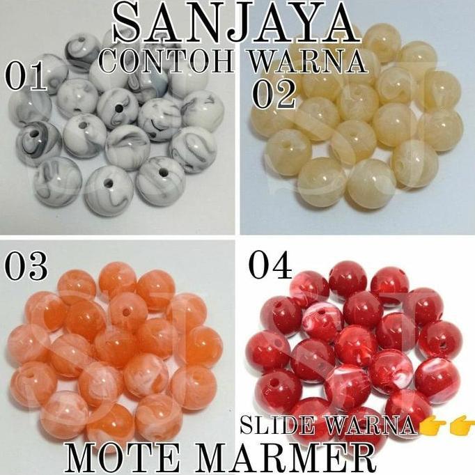MANIK MARMER BULAT / MOTE MARMER 10MM
