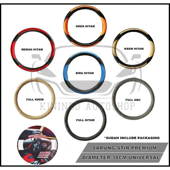 TERLARIS COVER STEER / SARUNG STIR MOBIL PREMIUM AVANZA XENIA 2008 2011