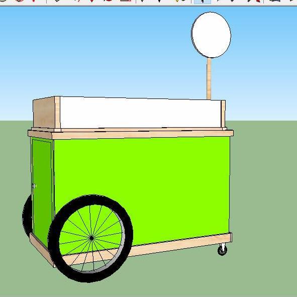 Terlaris Stan Booth Makanan Minuman Standbooth Gerobak Jualan Jati Belanda