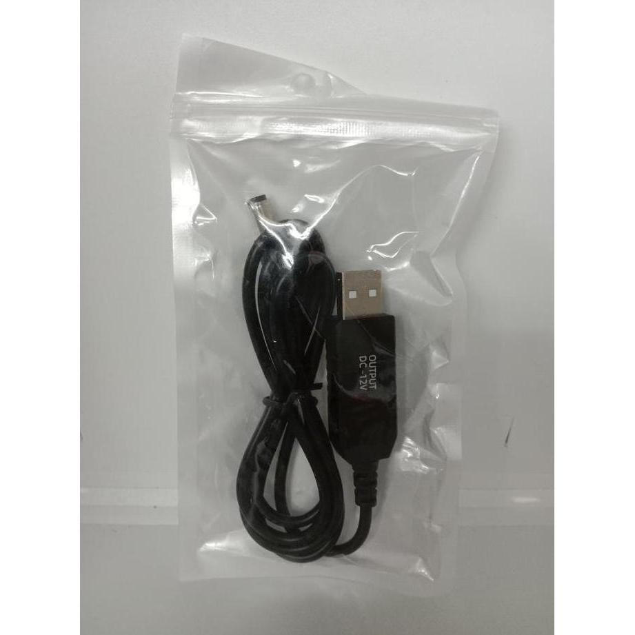 USB to DC Jack Step Up Cable Converter -5A To 12v