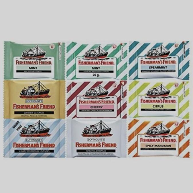 Permen Fisherman's Friend Pelega Tenggorokan