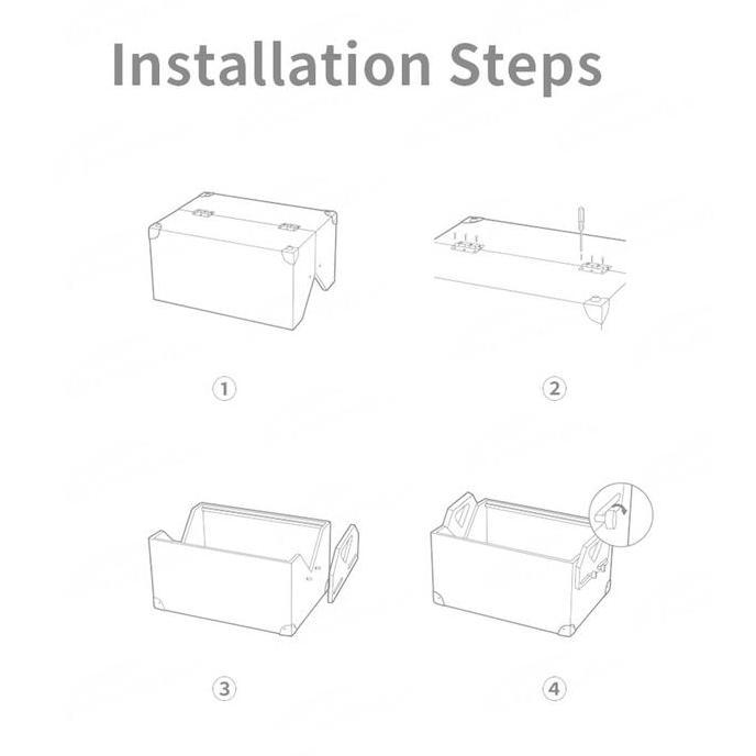 Promo Naturehike Box Penyimpanan Serbaguna Nh21Snx07 Solid Wood Storage Box