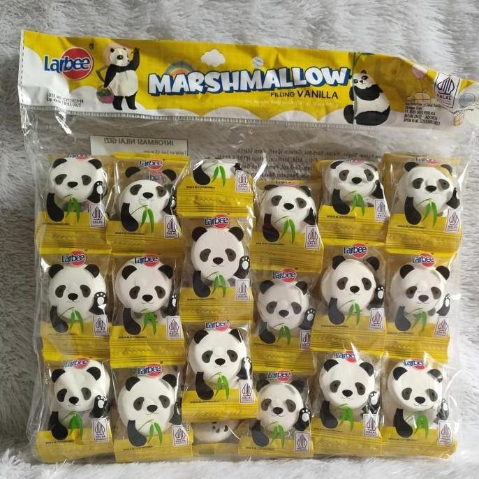 Marshmallow Panda isi Selai Strawbery