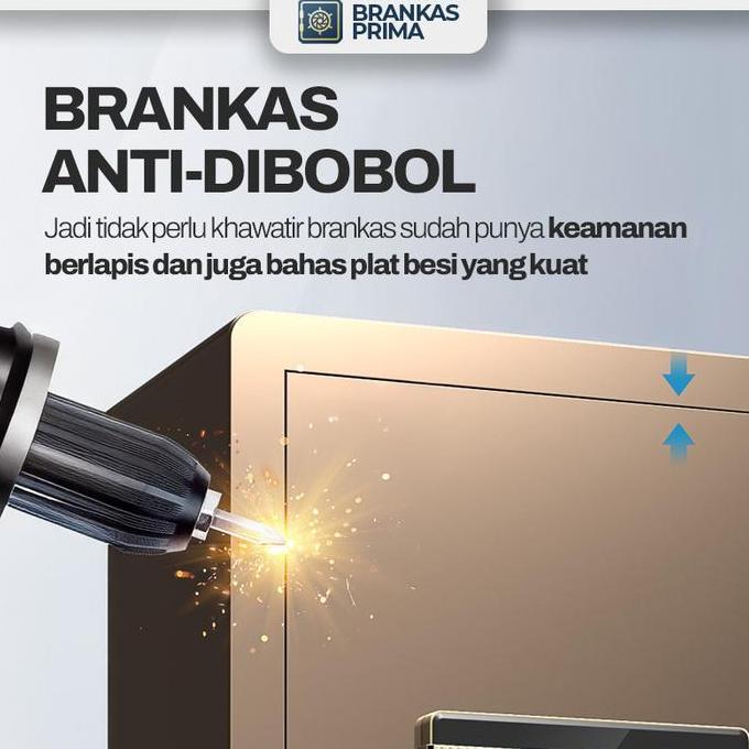 Promo [Bergaransi] Brankas Besi Besar 100Cm Safetybox Brangkas Uang Emas Baja Anti Maling Bobol Kris
