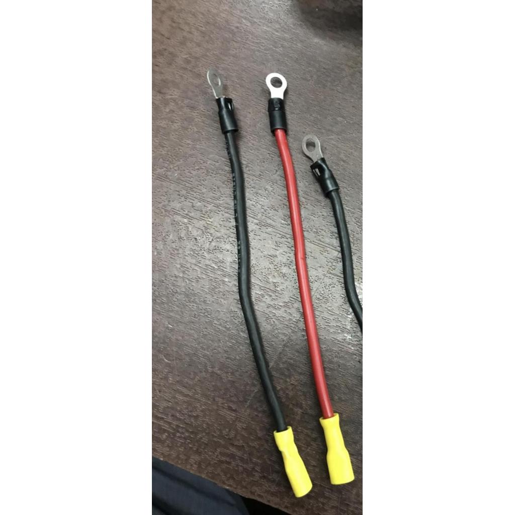 Kabel Sambungan Aki Ups Ring 10 to Skun Female kabel 6mm 50cm