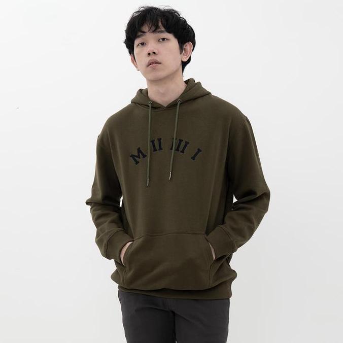 M231 Hoodie Panjang Army 2197F Fleece Katun KS