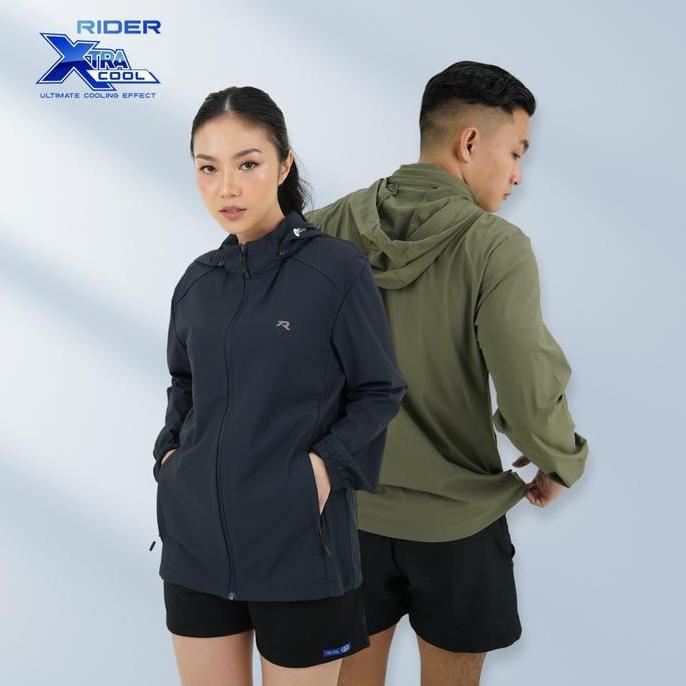 Rider Xtracool Sport Jacket - Jaket Unisex R897B Nylon Spandex isi 1 Pcs MS