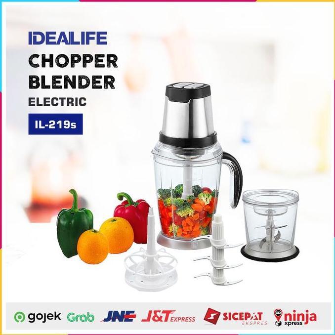 BIG SALE - IDEALIFE IL-219s / IL219S Electric Chopper Blender