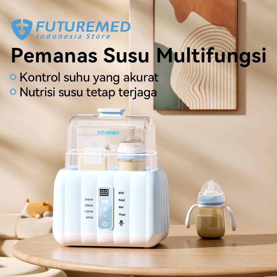 FUTUREMED Sterilizer Botol Bayi Baby Safe Steril Botol Dan Penghangat ASI Pemanas Susu Bayi