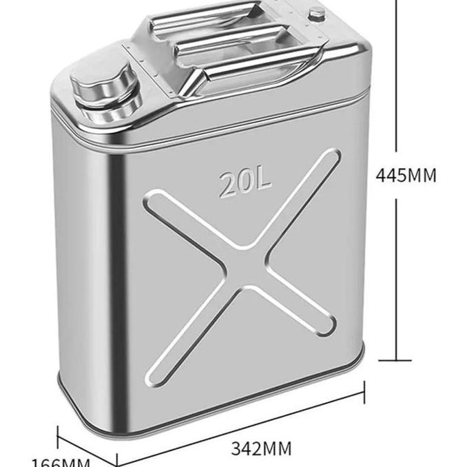 Sale Jerigen Stainless Steel 20 Liter Food Grade