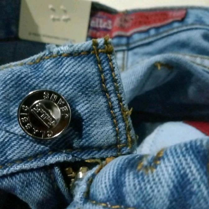 Fallas Celana Panjang Jeans Standar Reguler Original Denim pria