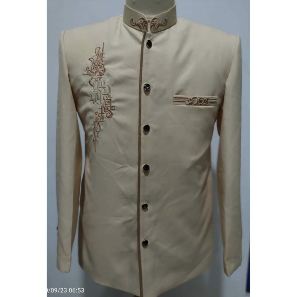 BRENIADYA BESKAP JAS KOKO MOTIF MANJADA WAJADA PRIA MUSLIM PREMIUM MODERN BORDIR LENGAN PANJANG S-XX