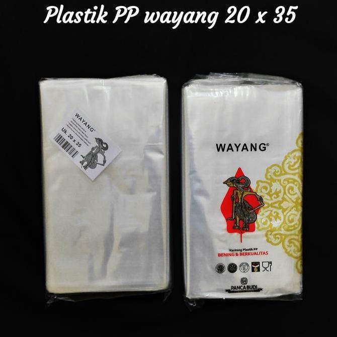 Wrap- Plastik Pp Wayang 20X35 ,Plastik Pp Bening