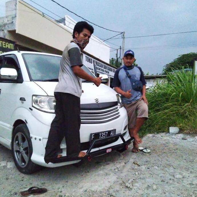 Paketan Tanduk Depan Belakang Mobil Apv / Arena Model Towing Merek Arb Harga Khusus